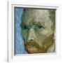 Self Portrait, 1889-Vincent van Gogh-Framed Giclee Print