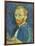 Self-Portrait, 1889-Vincent van Gogh-Framed Giclee Print