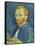 Self-Portrait, 1889-Vincent van Gogh-Framed Stretched Canvas