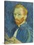Self-Portrait, 1889-Vincent van Gogh-Stretched Canvas