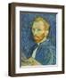 Self-Portrait, 1889-Vincent van Gogh-Framed Giclee Print