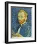 Self-Portrait, 1889-Vincent van Gogh-Framed Giclee Print