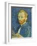 Self-Portrait, 1889-Vincent van Gogh-Framed Giclee Print