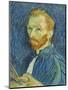 Self-Portrait, 1889-Vincent van Gogh-Mounted Giclee Print