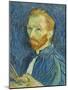 Self-Portrait, 1889-Vincent van Gogh-Mounted Giclee Print