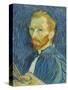 Self-Portrait, 1889-Vincent van Gogh-Stretched Canvas