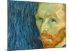 Self-Portrait, 1889-Vincent van Gogh-Mounted Giclee Print