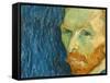 Self-Portrait, 1889-Vincent van Gogh-Framed Stretched Canvas