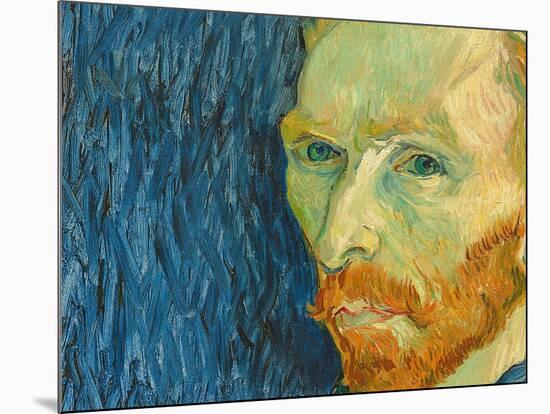 Self-Portrait, 1889-Vincent van Gogh-Mounted Giclee Print