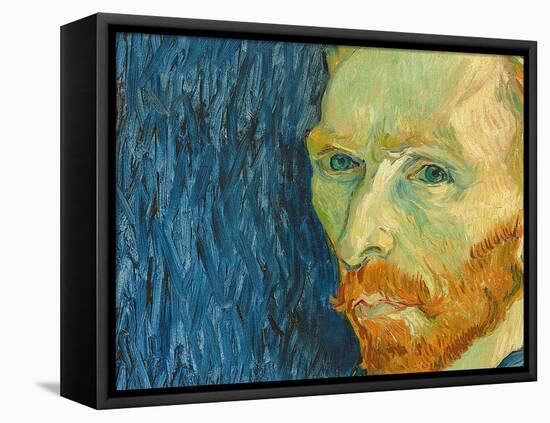 Self-Portrait, 1889-Vincent van Gogh-Framed Stretched Canvas