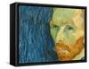 Self-Portrait, 1889-Vincent van Gogh-Framed Stretched Canvas