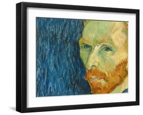 Self-Portrait, 1889-Vincent van Gogh-Framed Giclee Print