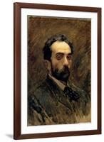 Self Portrait, 1890s-Isaak Ilyich Levitan-Framed Giclee Print