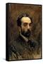 Self Portrait, 1890s-Isaak Ilyich Levitan-Framed Stretched Canvas