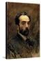 Self Portrait, 1890s-Isaak Ilyich Levitan-Stretched Canvas