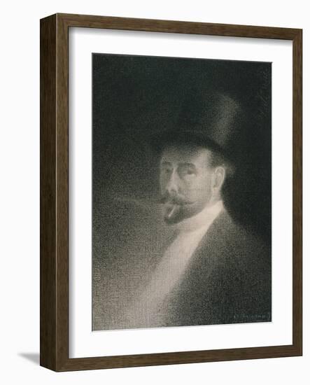 Self-Portrait, 1892-Charles Angrand-Framed Giclee Print