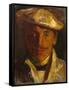 Self portrait, 1894-Harald Oscar Sohlberg-Framed Stretched Canvas