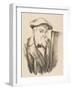 Self-Portrait, 1896-97-Paul Cézanne-Framed Giclee Print