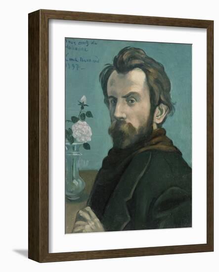 Self Portrait, 1897-Emile Bernard-Framed Giclee Print