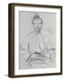 Self Portrait, 1899-Alphonse Mucha-Framed Giclee Print