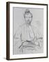 Self Portrait, 1899-Alphonse Mucha-Framed Giclee Print