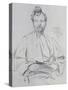 Self Portrait, 1899-Alphonse Mucha-Stretched Canvas