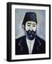 Self-Portrait, 1900-Niko Pirosmani-Framed Giclee Print