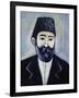 Self-Portrait, 1900-Niko Pirosmani-Framed Giclee Print