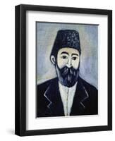 Self-Portrait, 1900-Niko Pirosmani-Framed Giclee Print