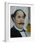 Self Portrait, 1902-3-Henri Rousseau-Framed Giclee Print