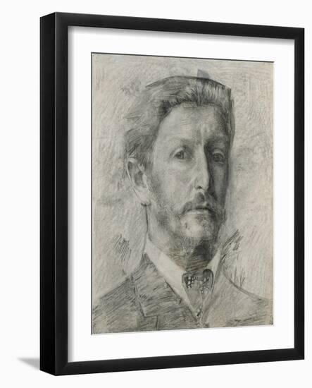 Self-Portrait, 1904-1905-Mikhail Alexandrovich Vrubel-Framed Giclee Print