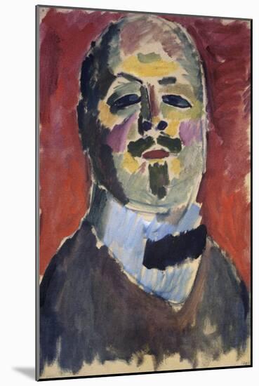 Self Portrait, 1907-Alexej Von Jawlensky-Mounted Giclee Print