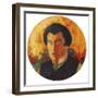 Self-Portrait 1908-1910 - Peinture De Kasimir Severinovich Malevitch (Malevich, Malevic) (1878-1935-Kazimir Severinovich Malevich-Framed Giclee Print