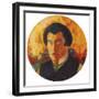 Self-Portrait 1908-1910 - Peinture De Kasimir Severinovich Malevitch (Malevich, Malevic) (1878-1935-Kazimir Severinovich Malevich-Framed Giclee Print