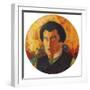 Self-Portrait 1908-1910 - Peinture De Kasimir Severinovich Malevitch (Malevich, Malevic) (1878-1935-Kazimir Severinovich Malevich-Framed Giclee Print