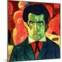 Self Portrait, 1908-Kasimir Malevich-Mounted Giclee Print