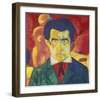 Self Portrait, 1908-Kasimir Malevich-Framed Giclee Print