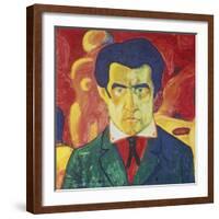 Self Portrait, 1908-Kasimir Malevich-Framed Giclee Print