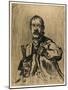 Self Portrait, 1908-Lovis Corinth-Mounted Giclee Print
