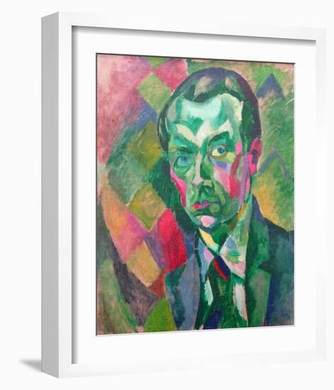 Self-Portrait, 1909-Robert Delaunay-Framed Giclee Print