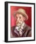 Self Portrait, 1910-Pierre-Auguste Renoir-Framed Giclee Print