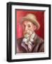 Self Portrait, 1910-Pierre-Auguste Renoir-Framed Premium Giclee Print