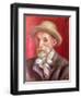 Self Portrait, 1910-Pierre-Auguste Renoir-Framed Giclee Print