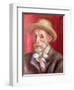 Self Portrait, 1910-Pierre-Auguste Renoir-Framed Giclee Print