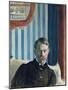Self-Portrait, 1910-Boris Michaylovich Kustodiev-Mounted Giclee Print