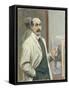 Self Portrait, 1910-Max Liebermann-Framed Stretched Canvas