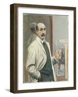 Self Portrait, 1910-Max Liebermann-Framed Giclee Print