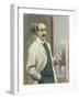 Self Portrait, 1910-Max Liebermann-Framed Giclee Print