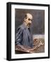 Self Portrait, 1911-12-Max Liebermann-Framed Giclee Print