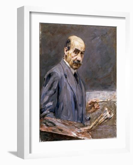 Self Portrait, 1911-12-Max Liebermann-Framed Giclee Print